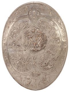 Elkington Silver-Plate Milton Shield