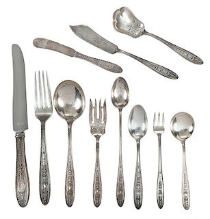 Wedgwood Sterling Flatware, 66 Pieces