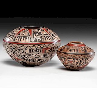 Rondina Huma (Hopi-Tewa, b. 1947) Pottery Bowls 