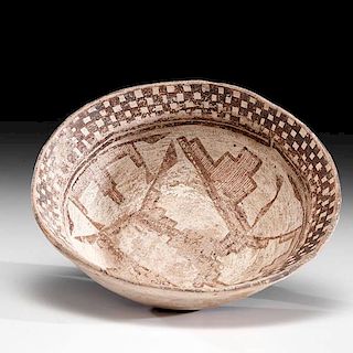 Zuni Kiapkwa Pottery Bowl 