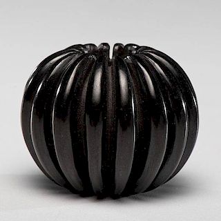 Nancy Youngblood (Santa Clara, b. 1955) Melon Pottery Jar 