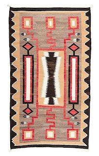 Navajo Storm Pattern Weaving / Rug 