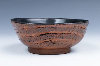 BAMBOO CARVED BOWL
