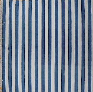 Cotton Striped Flat Weave Rug