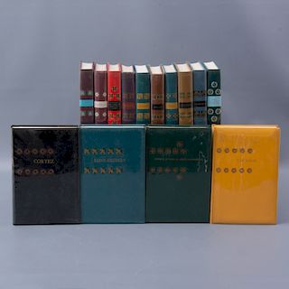 Lote de 39 libros. Temas de Historia. Collection Génies et Réalités. Francia: Hachette, 1960-1980. Consta de Wagner, Liszt, entre otros