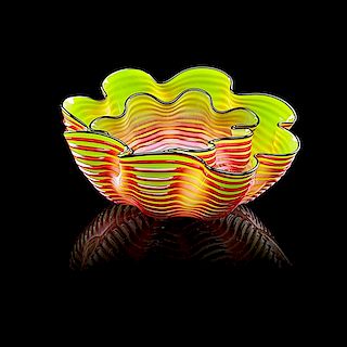 DALE CHIHULY; PORTLAND PRESS Seaform Pair