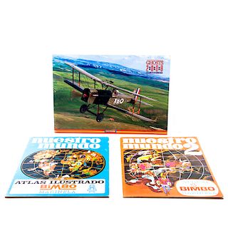LOTE SIN RESERVA. Lote de álbumes y calendario ilustrado con aviones de la Gran Guerra. Siglo XX. Ghost of the Great War. Piezas 3