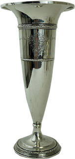 Matthews Company Sterling Silver Trumpet   