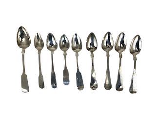  Silver Teaspoons