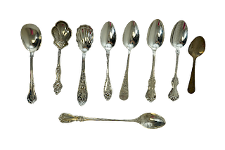  Assorted Sterling Silver Spoons