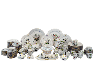 Herend Rothschild  Pattern Porcelain Service 