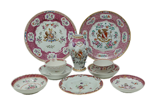 Chinese Export Famille  Armorial Porcelain Seven 