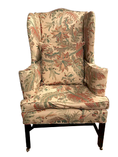 American Wingback Chippendale Chair