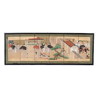 Japanese Table Screen