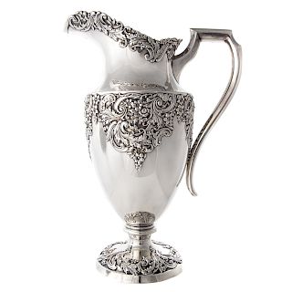 American sterling silver pitcher