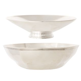 Pair of Tiffany sterling silver bowls