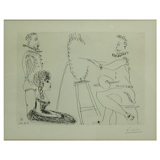 Pablo Picasso Etching