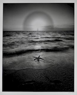 Jerry Uelsmann Beach Ladder Starfish Surreal Photo