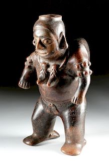 Important Colima Pottery Shaman in Transformation