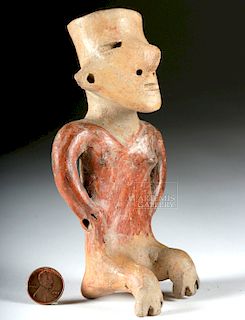 Rare Zacatecas Ceramic Female Figure