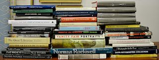 Lot of forty-two books including Abram's "Vanity Fair Portraits", Flammorions "Living in Istanbul", Abram's "Around that Time Horst...