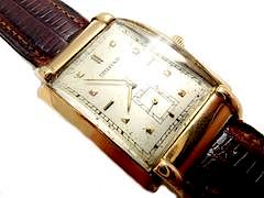 Estate Tiffany & Co/Movado 14k Fancy Lug Manual Watch