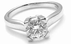 Harry Winston Platinum .71ct VVS2/F Diamond Solitaire Engagement Ring