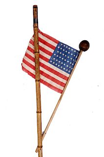 USA Flag Cane