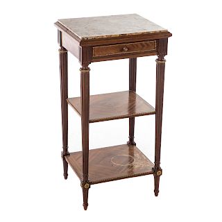F. Linke Louis XVI style mahogany nightstands