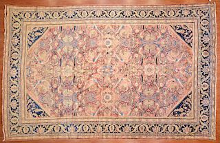 Antique Mahal carpet, approx. 10.6 x 16.6