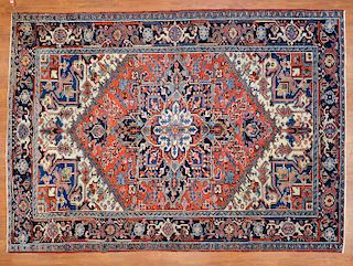 Persian Herez rug, approx. 6.2 x 8.9