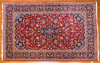 Persian Keshan rug, approx. 4.6 x 6.10