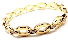 Cartier 18K Yellow Gold Diamond Diadea Link Bracelet