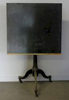 Vintage Industrial Style Drafting Table.