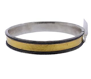 Gurhan Lancelot 24K Gold Sterling Bangle Bracelet