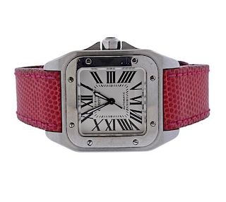 Cartier Santos 100 Stainless Steel Automatic Watch
