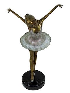 Mario Jason "Petite Danseuse" Bronze Sculpture