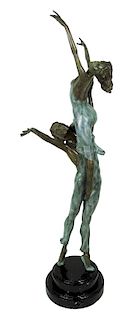 Mario Jason "The Rehearsal" Bronze Sculpture