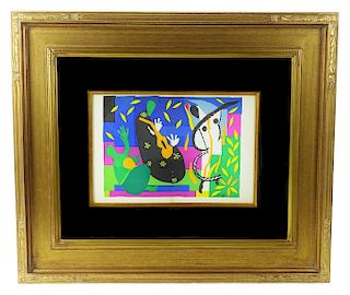 Henri Matisse "La Tristesse du Roi" Lithograph