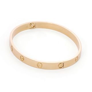 Cartier Love New Style 18k Yellow Gold Screw Bangle