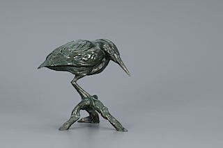 Walter T. Matia (b. 1953) Green Heron