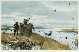 Aiden Lassell Ripley (1896-1969) Duck Hunting