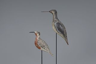 Two Shorebird Decoys