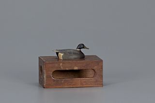 Miniature Mallard, Joel D. Barber (1876-1952) (attr.)