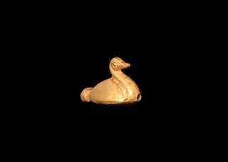 Egyptian Gold Duck Bezel