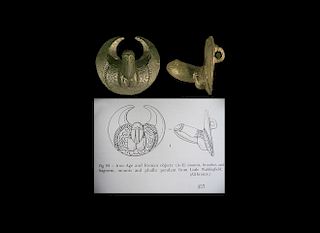 Roman Military Flying Phallic Pendant