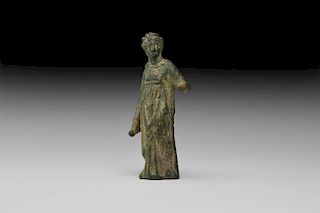 Roman Goddess Figurine