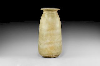 Western Asiatic Large Alabaster Vase