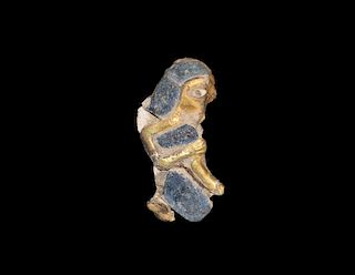 Western Asiatic Gold Figural Mount