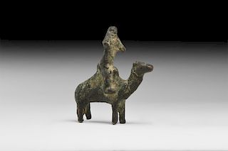 Western Asiatic South Arabian Camel and Rider